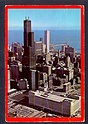 ZM1871 CHICAGO ILLINOIS SEARS TOWER AERIAL VIEW OF THE WORLD S TALLEST BUILDING VIAGGIATA SB